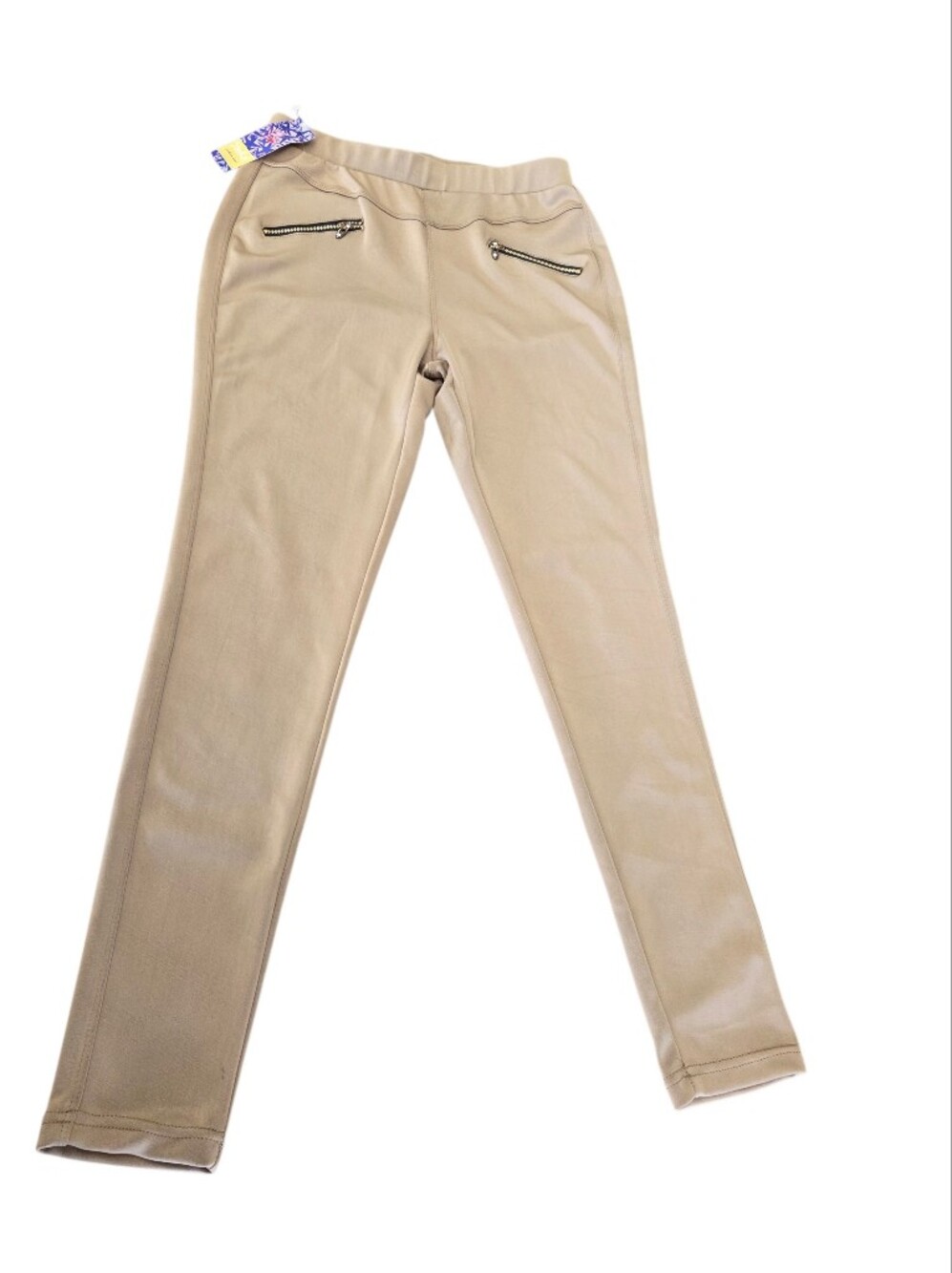 Women's Slim Fit Beige Pants